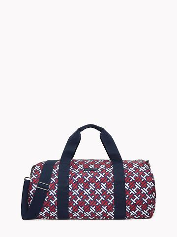 Férfi Tommy Hilfiger Monogram Duffle Táska Színes | HU 1483QMA